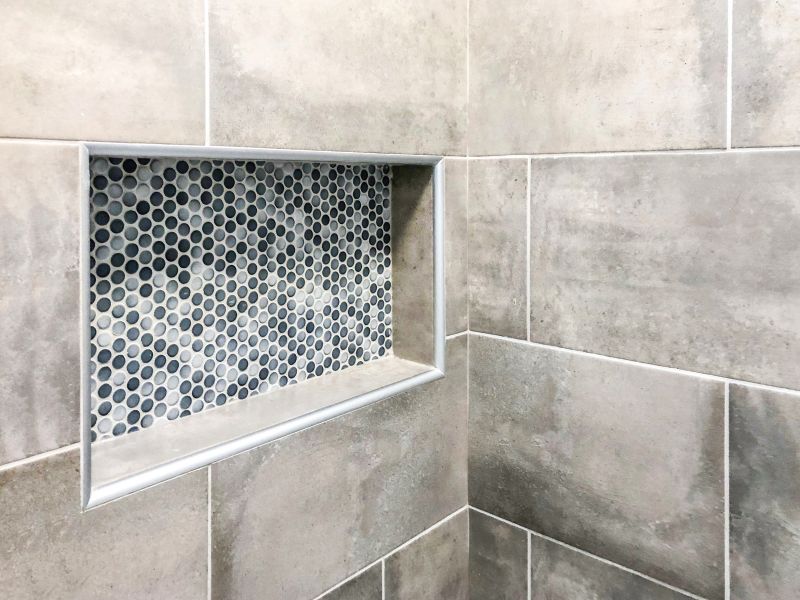 Shower Niche and Shelf Ideas
